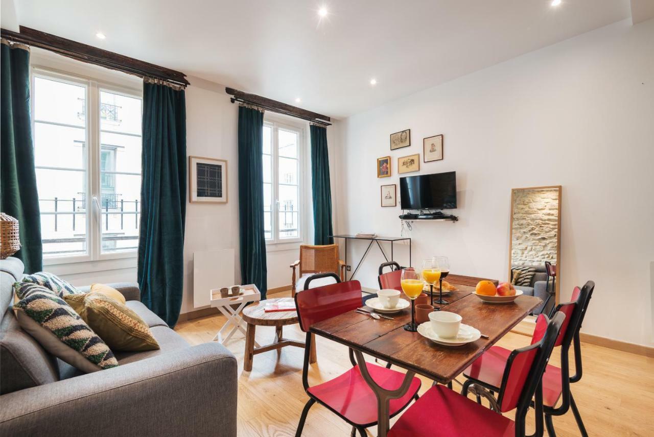 Appartement Hugo Et Tom - Quartier Montorgueil Paris Exterior foto